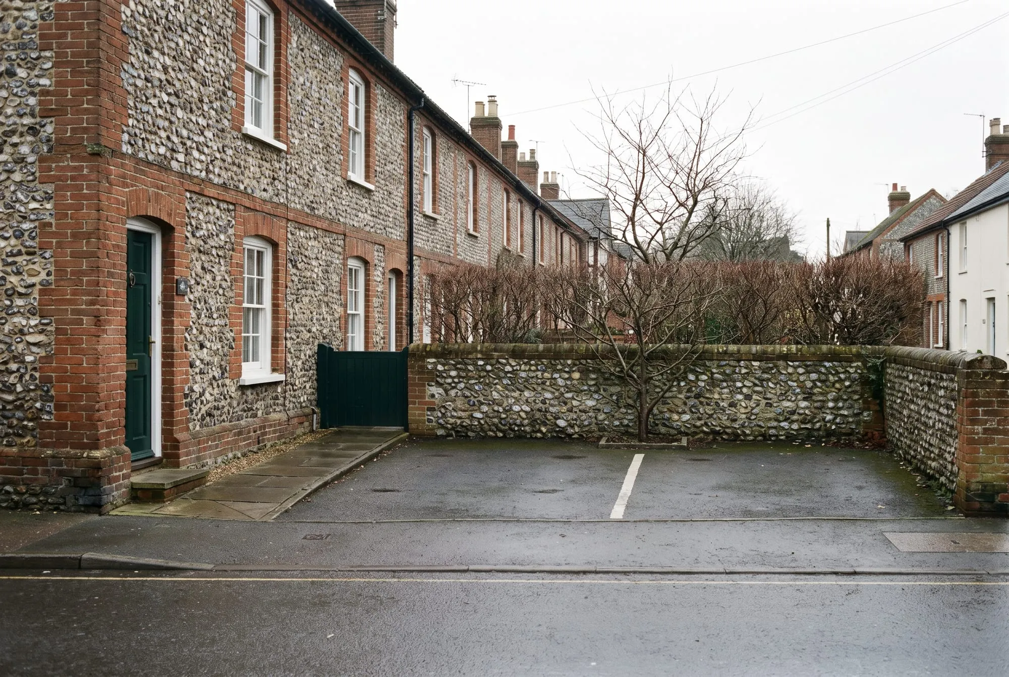 Bellrope Lane from the corner of Town Green